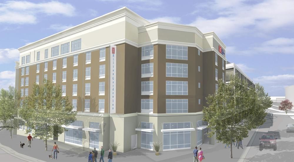 Hilton Garden Inn Asheville Downtown Zewnętrze zdjęcie